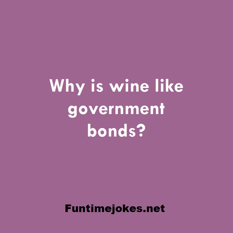 Why is wine like government bonds?